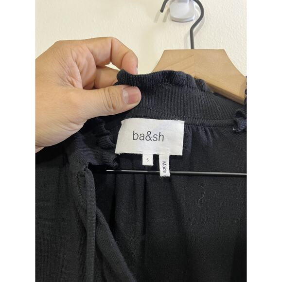 NWOT Ba&Sh Romantic Minimalist Whimsigoth Top Parisian Quiet Luxury Top S Scandi - Picture 3 of 16